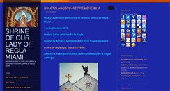 Desktop Screenshot of ourladyofreglamiami.org